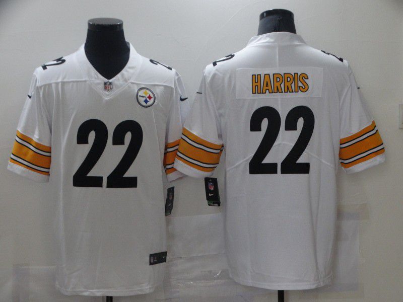 Men Pittsburgh Steelers #22 Harris White Nike Vapor Untouchable Limited 2021 NFL Jersey->women mlb jersey->Women Jersey
